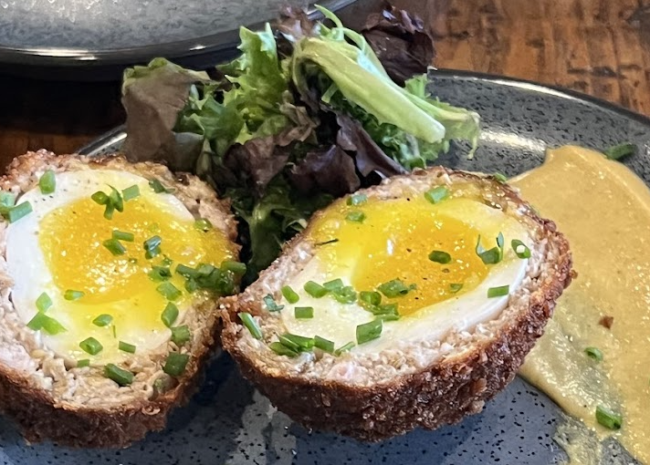 The Continental signature dishes Fish and ChipsScotch EggsShepherds Pie